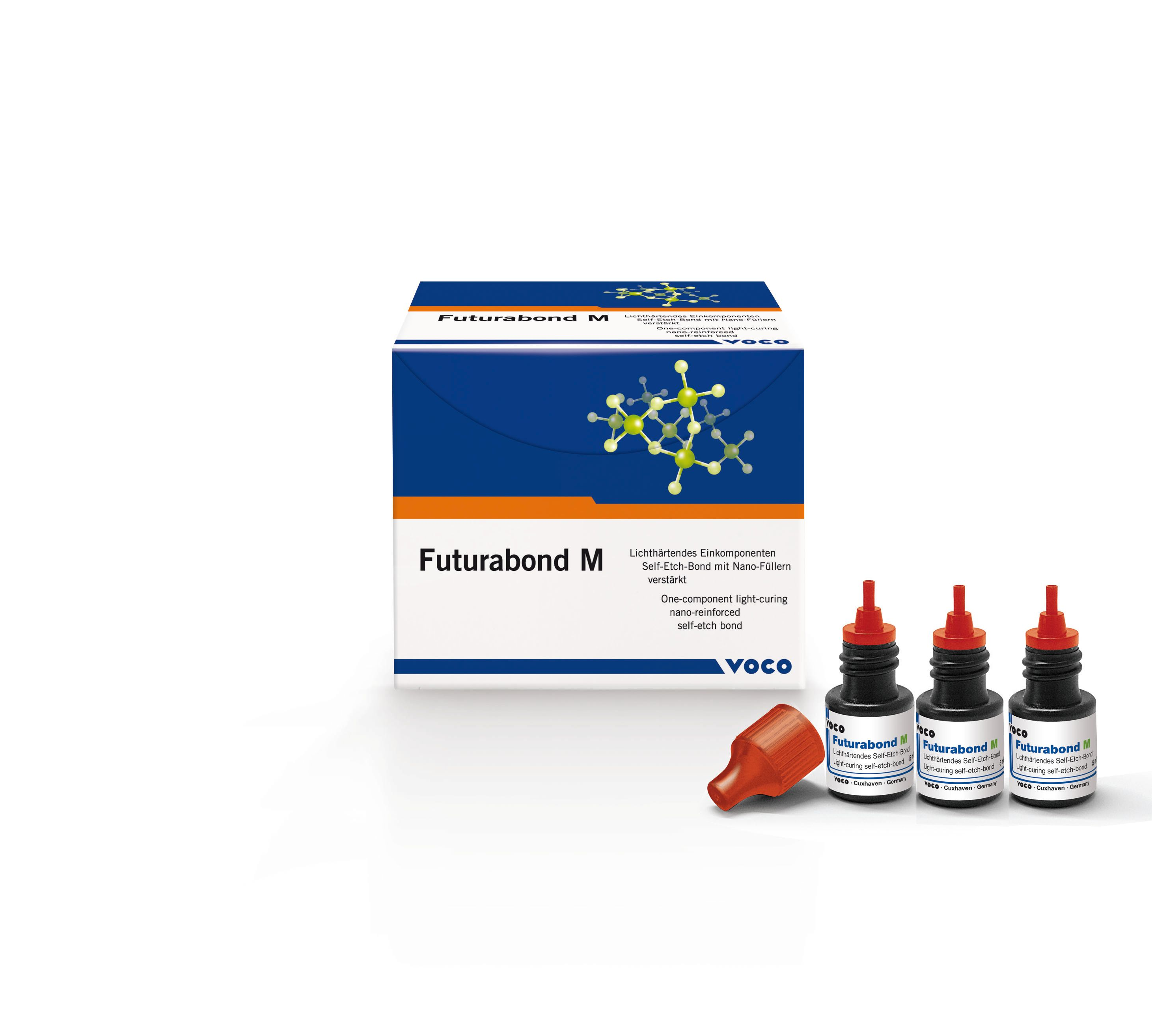Futurabond M Bond 3 X 5 Ml s. One-Component Light Curing Nano-Reinforced Self-Etch Voco Gmbh thumbnail 3