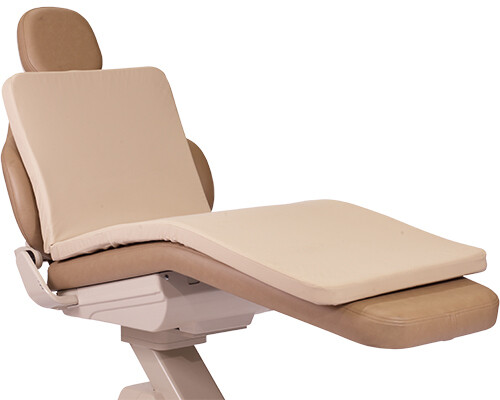 Premium Memory Bodyrest Full Chair Pad - Beige thumbnail 2