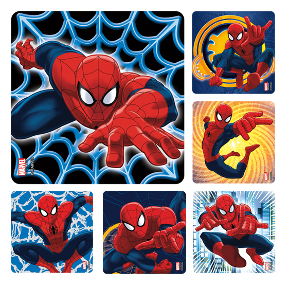 Stickers Spiderman Classic Assorted 100/Rl thumbnail 4
