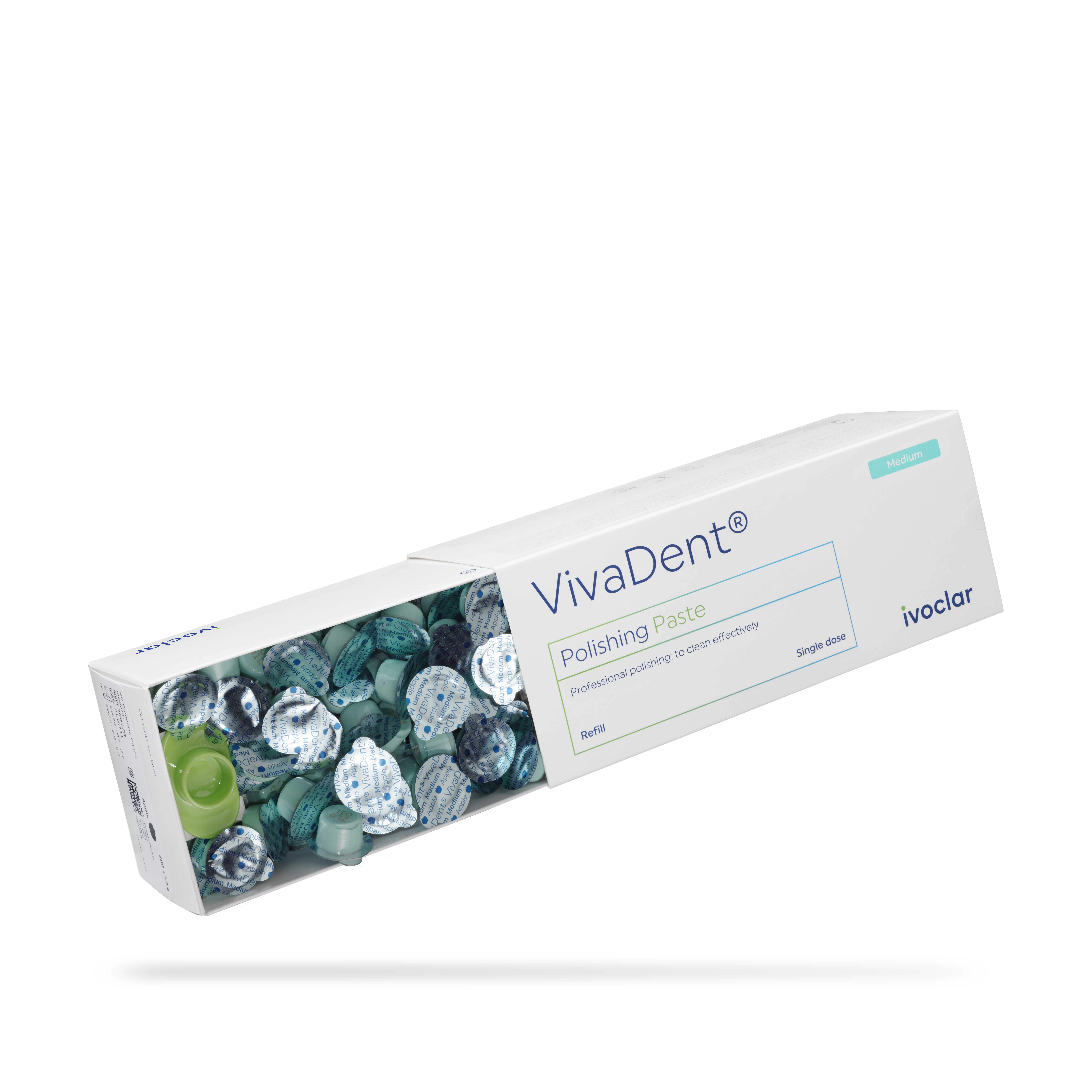 VivaDent Prophy Paste Medium Green Apple 200/Bx product image