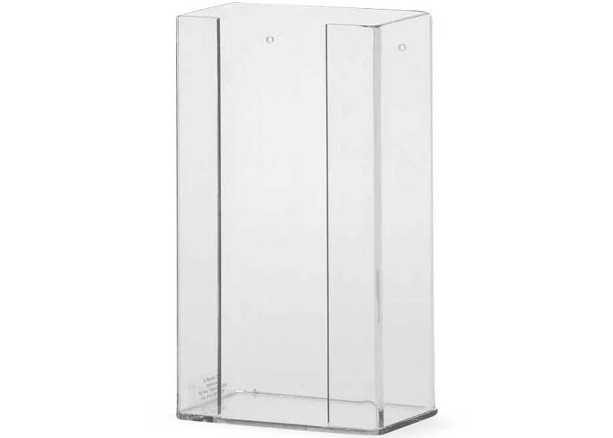 Single Vertical Glove Dispenser Clear product image