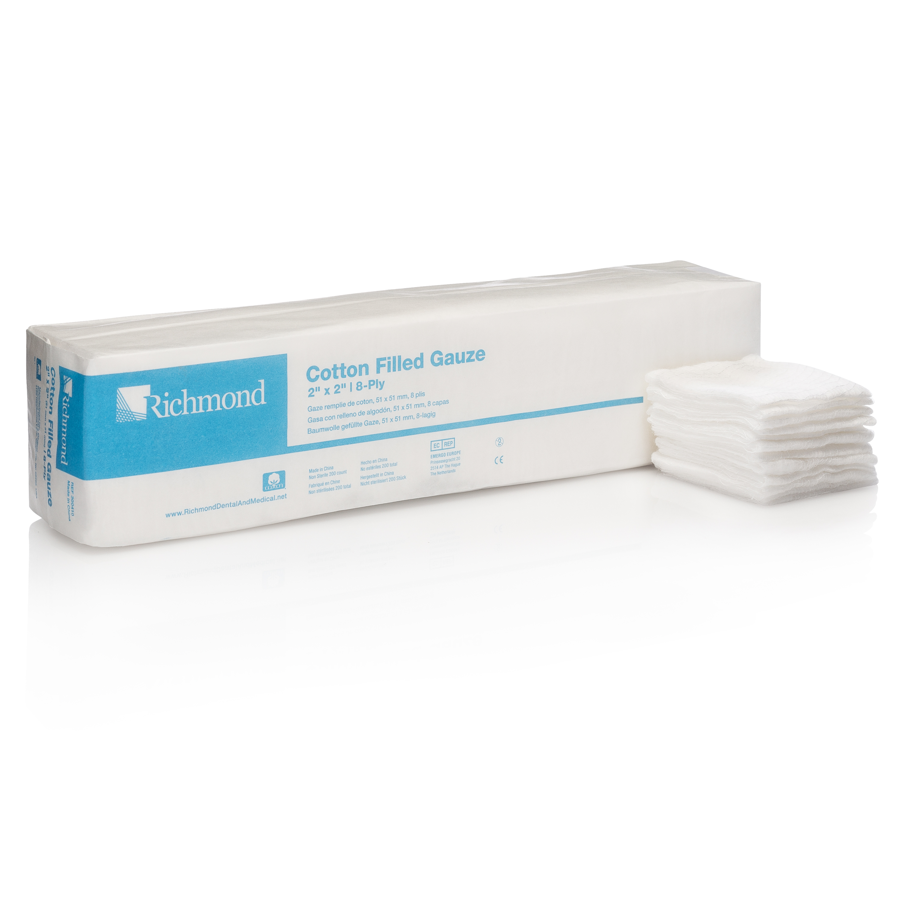 Exodontia Cotton Filled Sponges N/S 2x2 8-ply 5000/Cs thumbnail 8