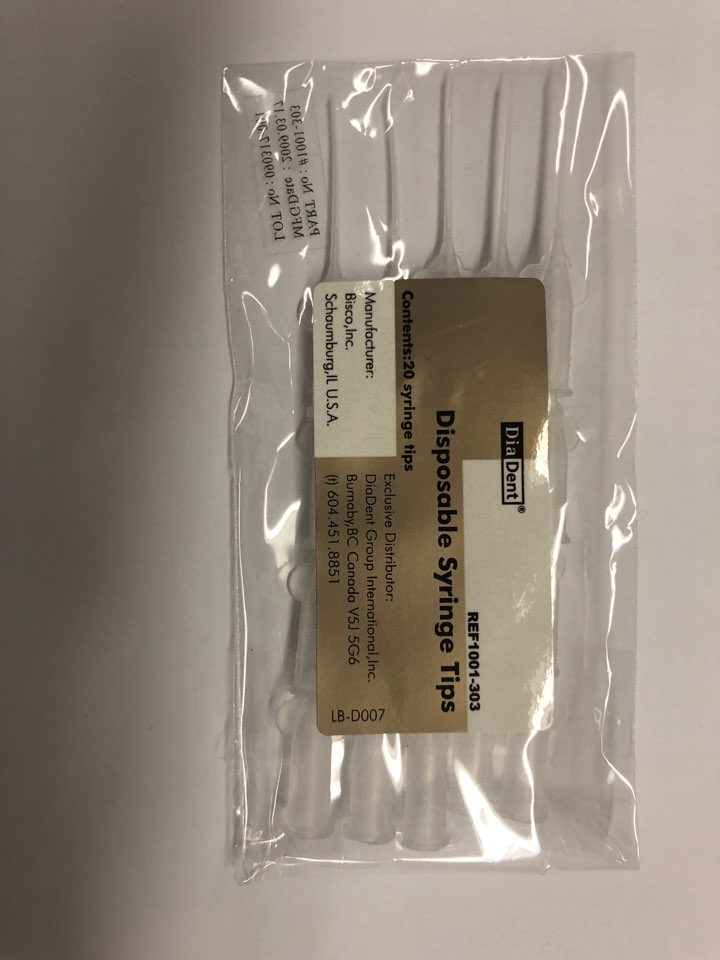 DiaPex Straight Tips 20/Bag, 1001-303S thumbnail 2