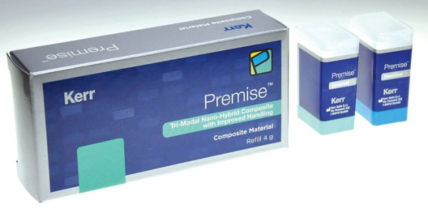 Premise Nanofilled Packable Composite, Light-Cure, Unidose Refill, Universal Viscosity, 0.2 g, A3-P, 20/Pk, 32680 image