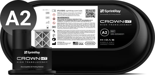 Crown HT 3D Print Resins A2 Ea thumbnail 2