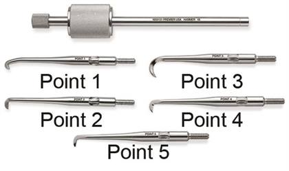 Crown Remover, Morrell, Point 1, 1/Pk, 1003152 thumbnail 6