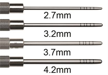 #1 Osteotome 2.7mm with #524 Round Handle thumbnail 3