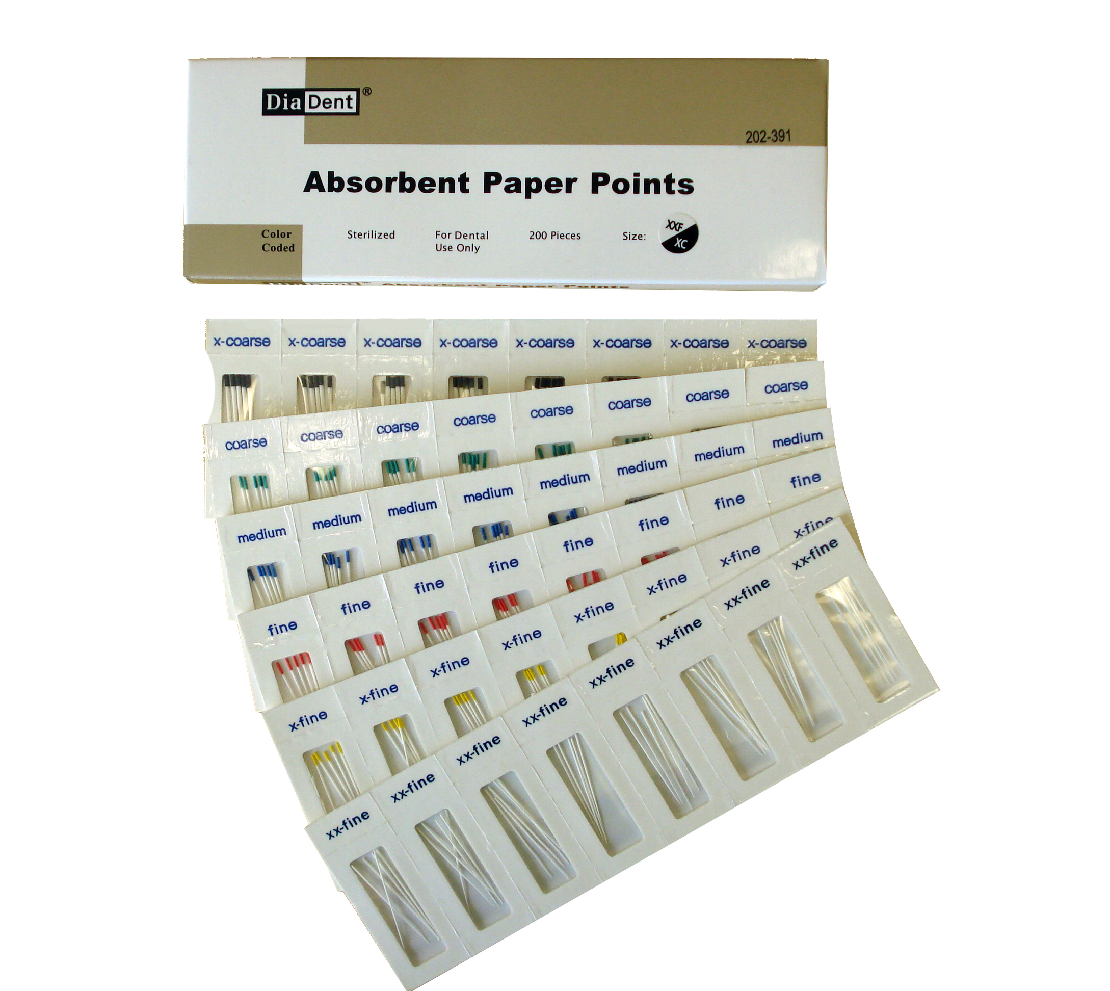 MM Marked Paper Points 200/Bx thumbnail 3