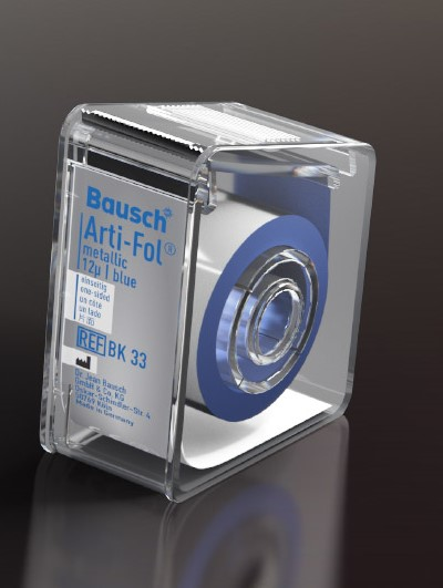 Arti-Fol Metallic One-Sided Articulating Film, 12 microns, 22 mm x 20 m, Blue, 1 Roll/Pk, BK33 thumbnail 11