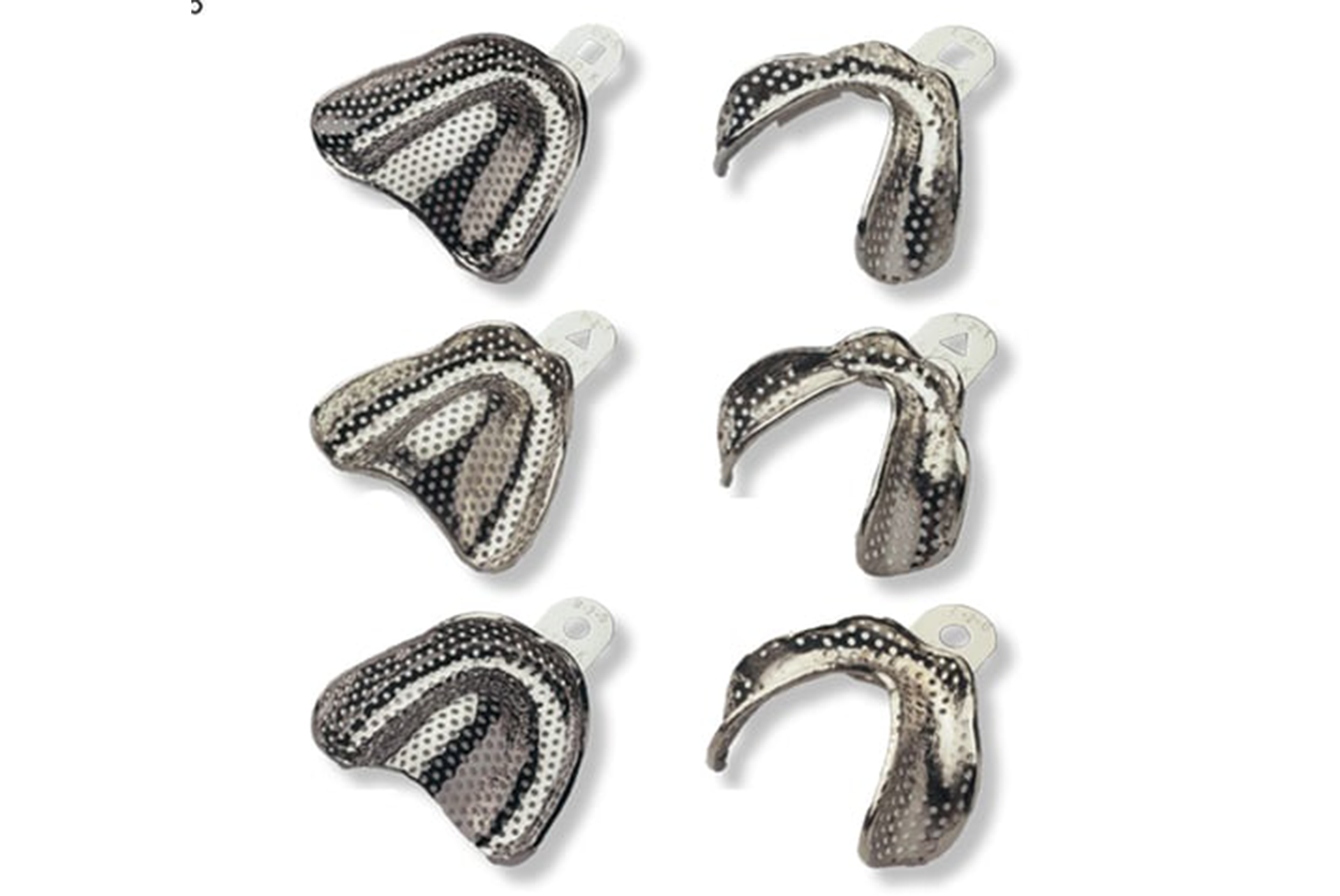 COE® STO-K Solid Metal Impression Trays Set of 23 thumbnail 3