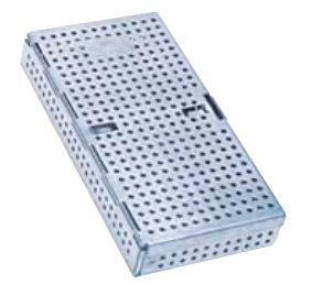 Thompson Slimline Cassette Stainless Steel Silver 7 to 14 Instruments Ea image