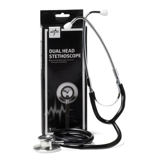 Dual-Head Stethoscope, Black product image