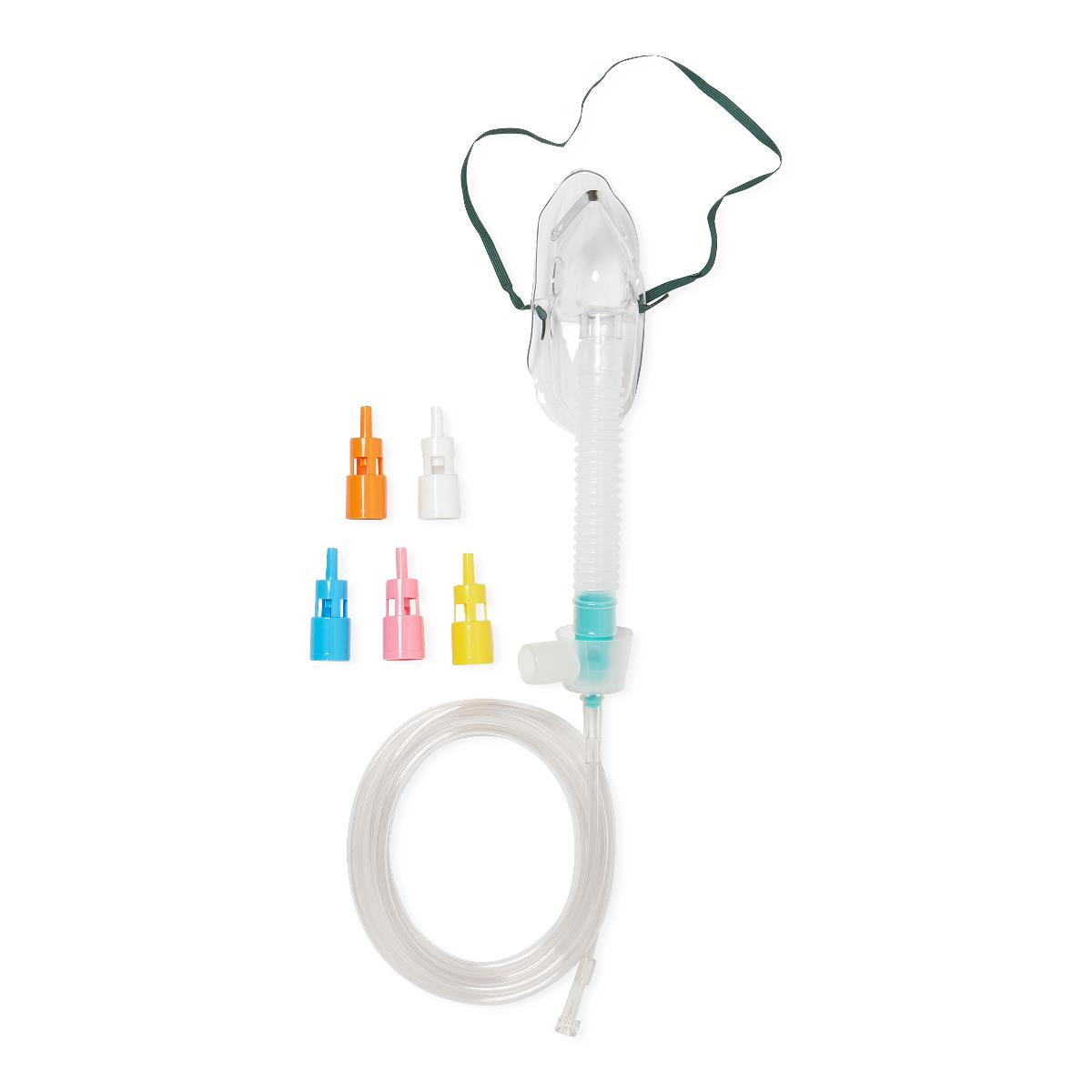 Oxygen Mask Adult Disposable LF w/Vent and Tube product image