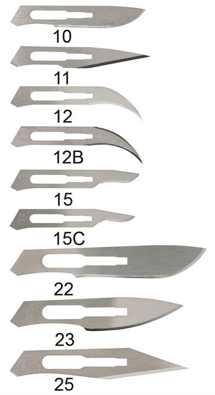 #12B Sterile Stainless Steel Blade - #12B Sterile Stainless Steel Blade - Image 1