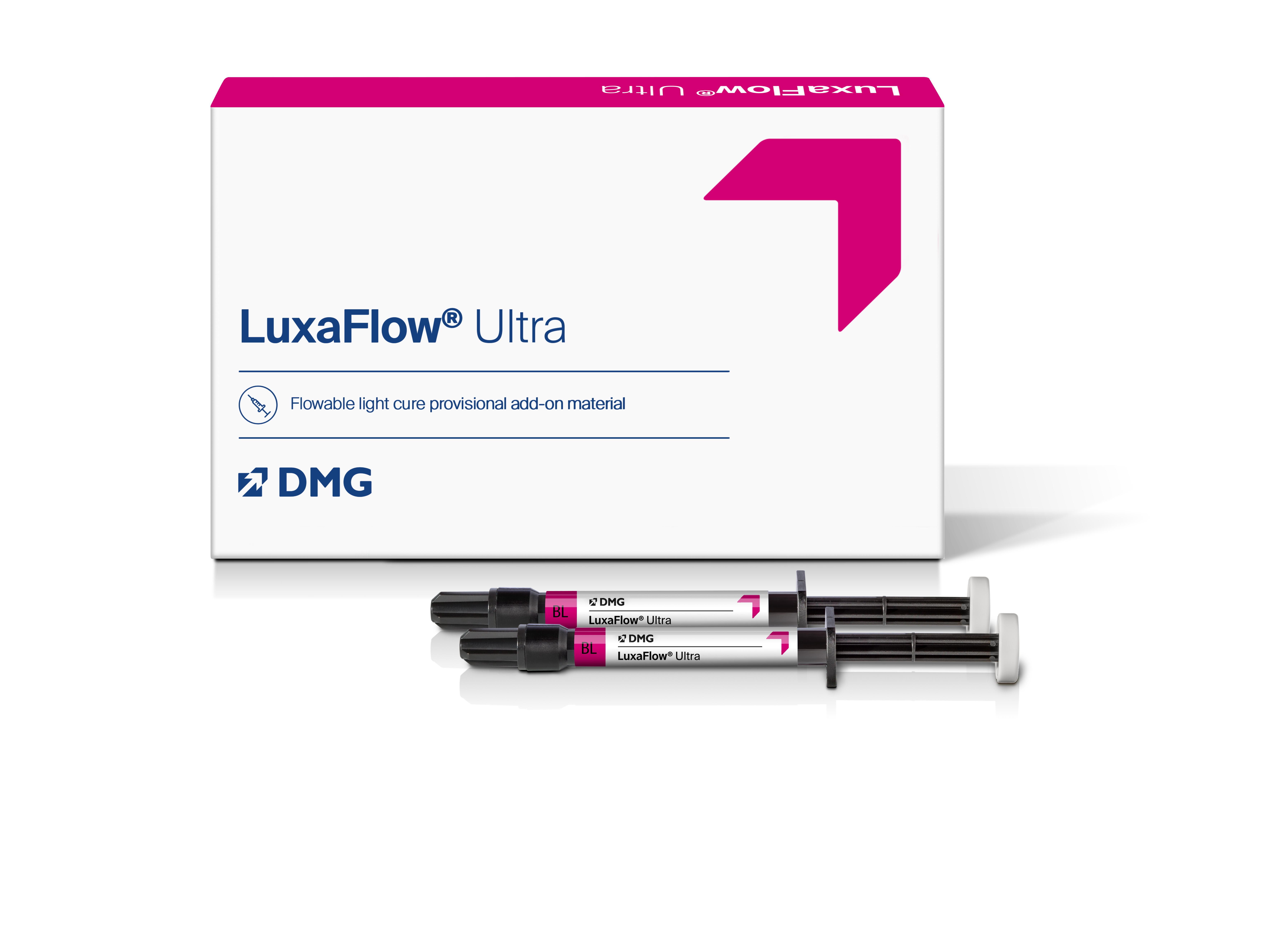 LuxaFlow Ultra Temporary Material 1.5 Gm Bleach Syringe Refill thumbnail 8