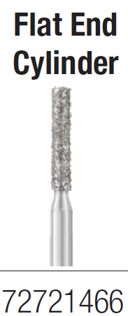 837-014SC FG Flat End Cylinder Diamond-Sterile (25 - 837-014SC FG Flat End Cylinder Diamond-Sterile (25 - Image 1