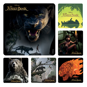 ***discontinued***  Stickers Jungle Book 100/roll PS589 product image