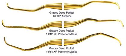 Curette Gracey Deep Pocket Double End Size 11/12 XP EagleLite Stainless Steel Ea thumbnail 5