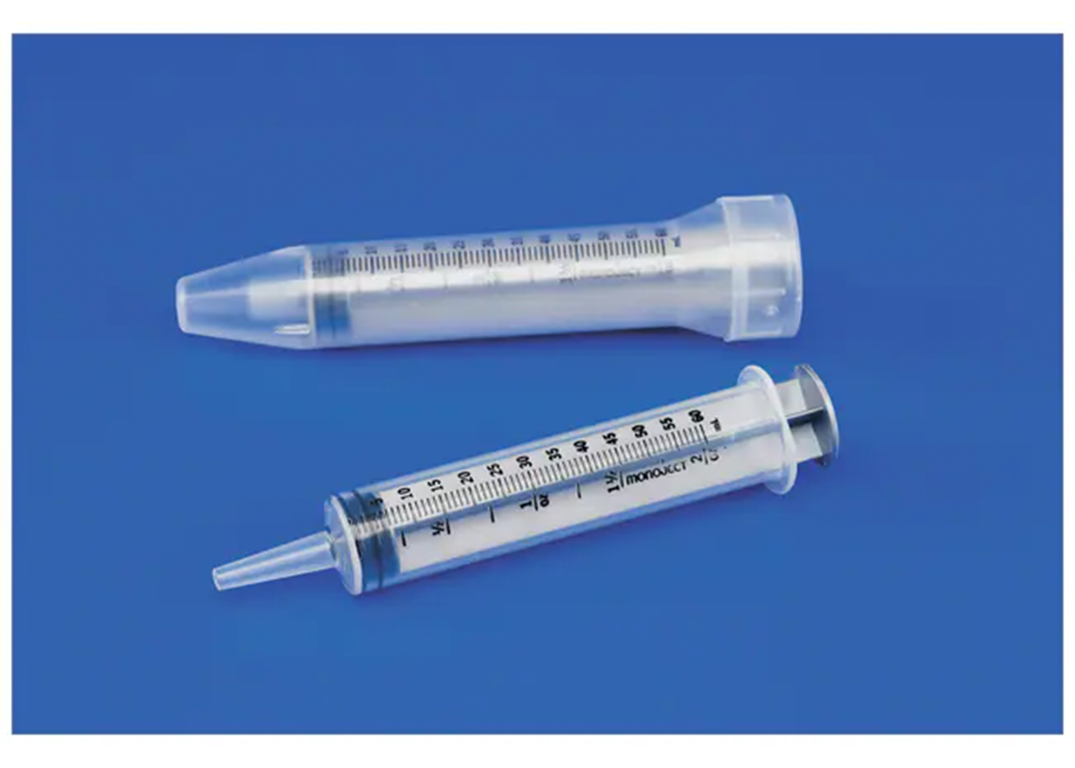 Monoject 60mL Syringe Only w/Catheter Tip (20) - Monoject 60mL Syringe Only w/Catheter Tip (20) - Image 1