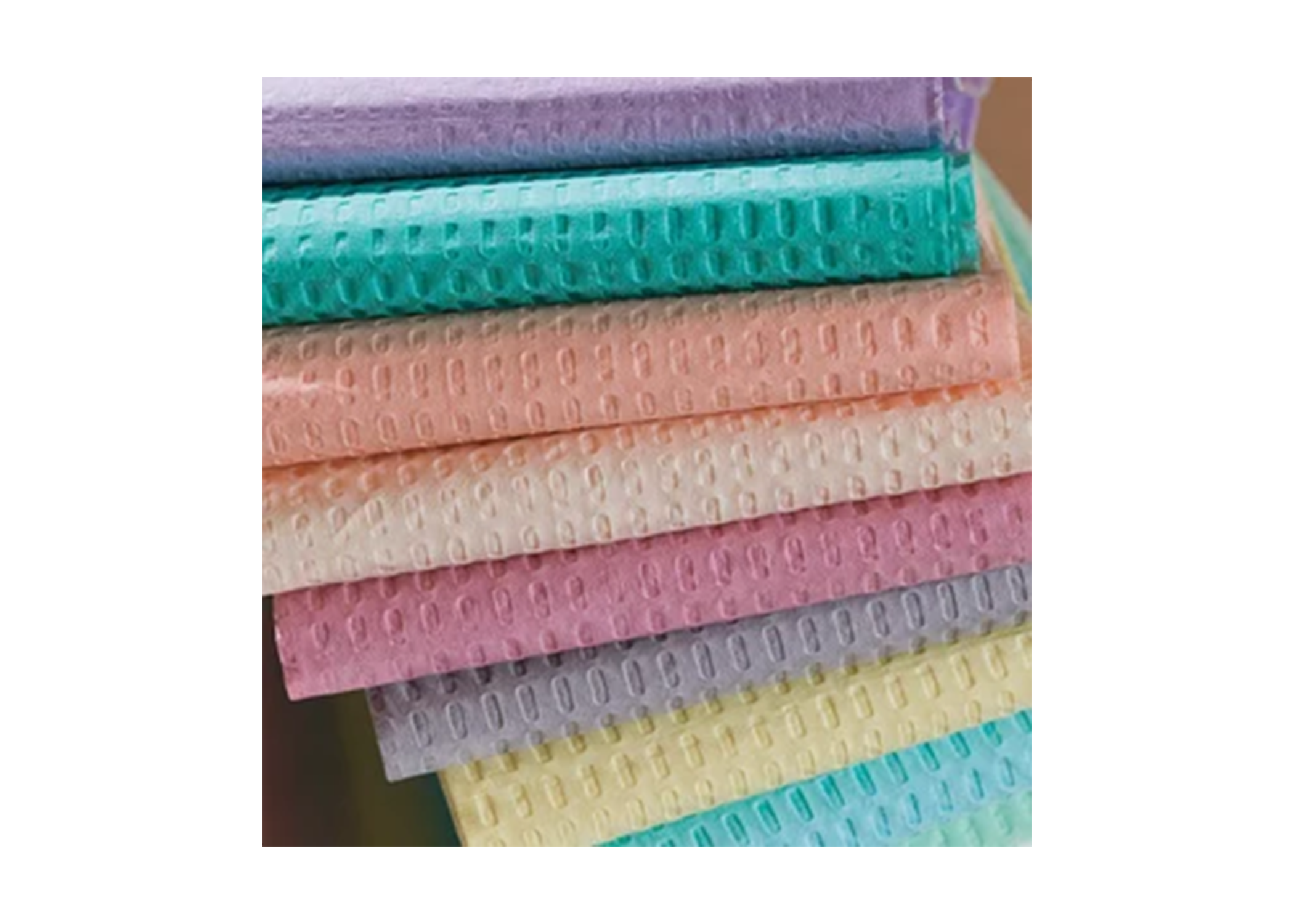 Choice Poly-Back Towels, 2-Ply Tissue, Waffle-Embossed, 13" x 18", Gray, 500/Pk, 917465 (Discontinued) thumbnail 10