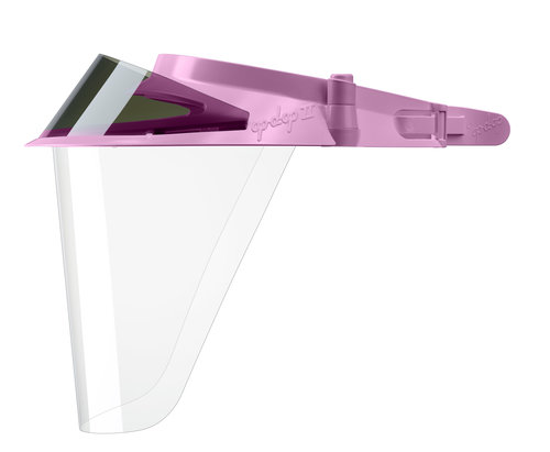 Op-D-Op II Full Face Visor Shield Pink Reusable Frame Ea thumbnail 10