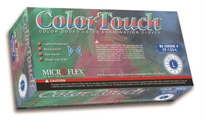 -Color Touch SM Scented Latex Exam Gloves (100) product image