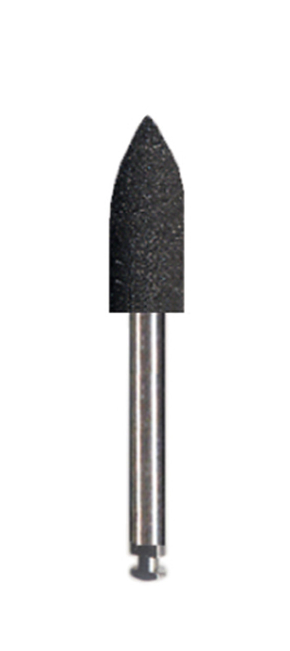 #138 Black Midget Classic Rubber Polisher RA Box of 12 thumbnail 4