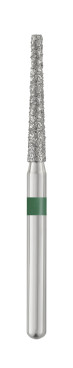 Diamond Burs, FG, Flat End Taper, Coarse, Green, 1.6 mm, 848-016C, 5/Pk, C2C thumbnail 9