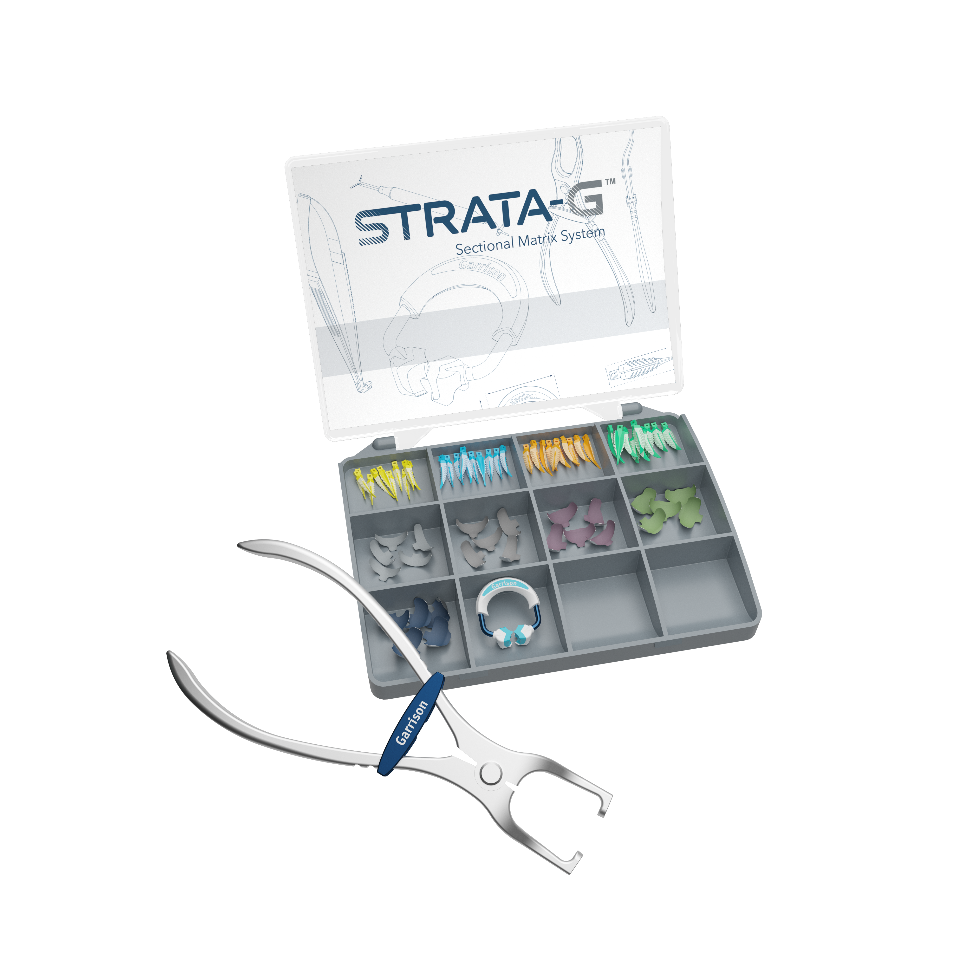 -Strata-G Wedge Trial Kit (15 each of 4 Sizes) image