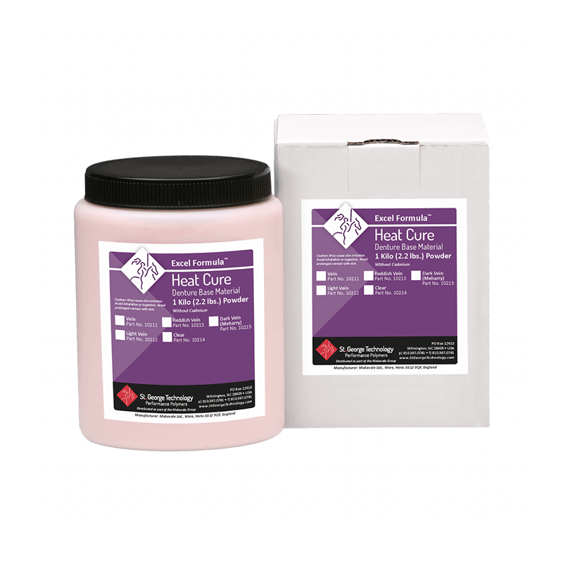 Excel Formula® Heat Cure Powder Dark Veined 1kg / 2.2lbs thumbnail 7