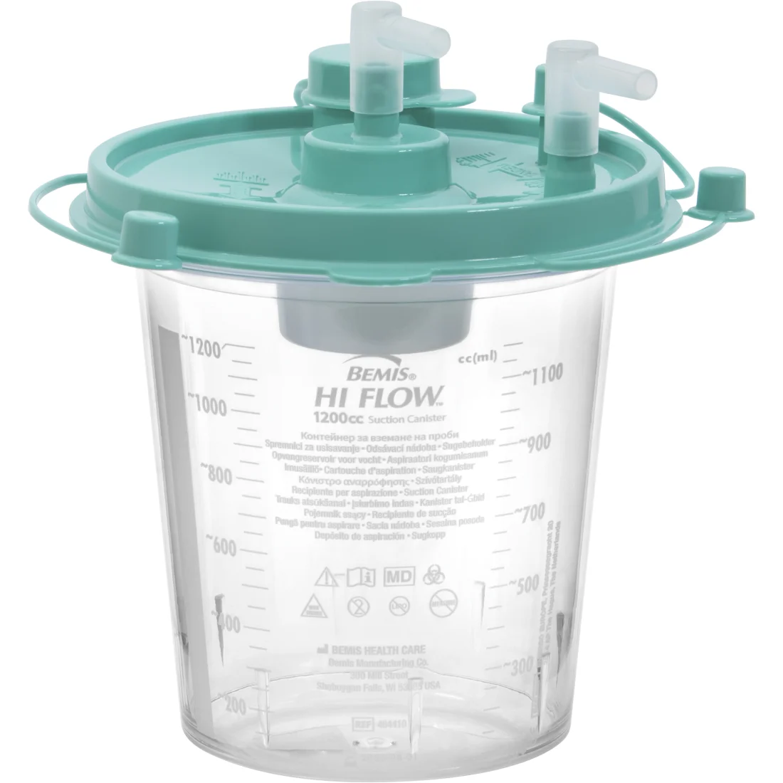 Hi-Flow Suction Canister 1200mL thumbnail 3
