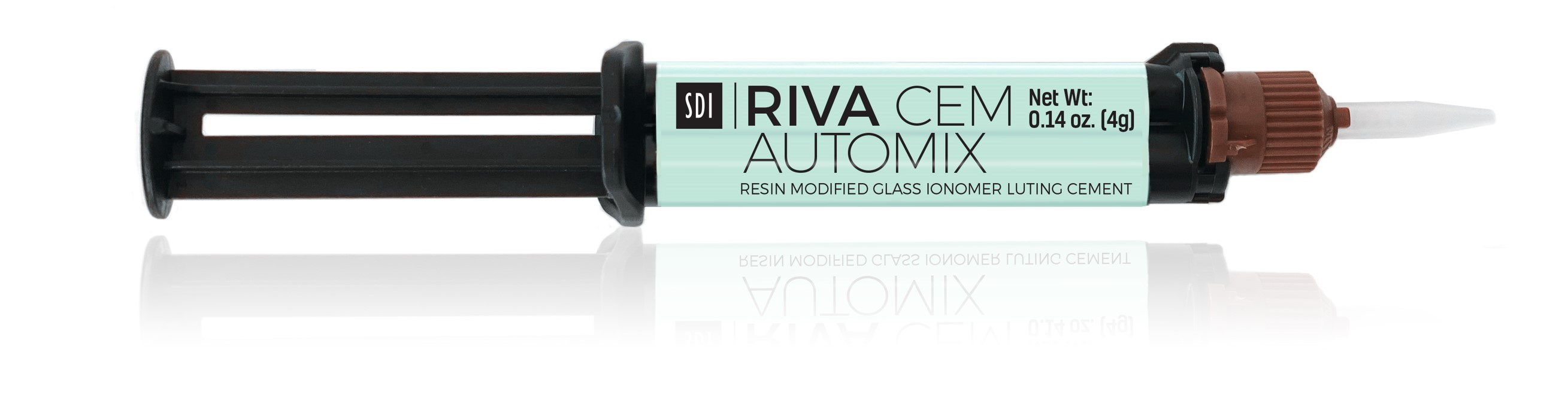 Riva Cem Cement Resin-Based Automix Luting Cement Light Yellow AM Syr 2/Pk thumbnail 6