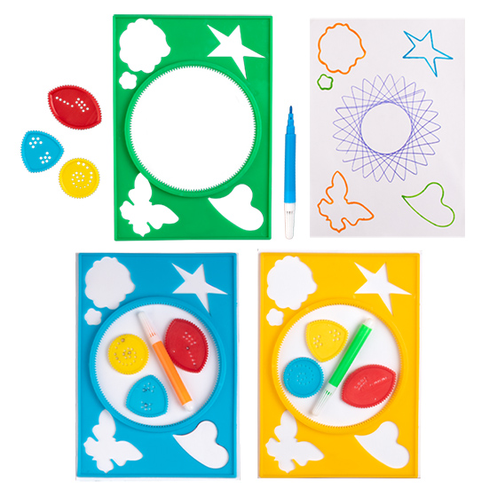 Toy Spirograph Assorted Colors 24/Pk product image