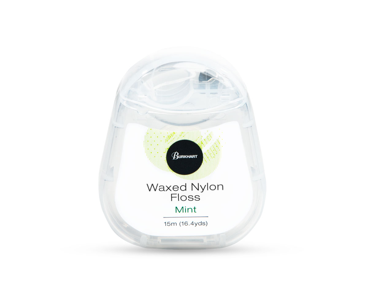 Waxed Nylon Patient Floss 15M, Mint (72pcs/Box) - Waxed Nylon Patient Floss 15M, Mint (72pcs/Box) - Image 1