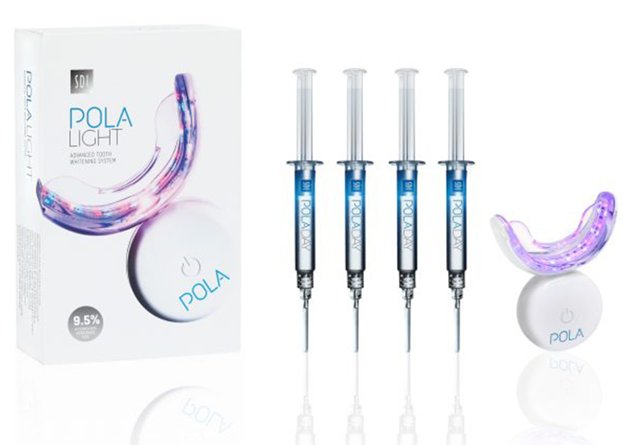 Pola Light Take Home Tooth Whitening System Kit 22% Carbamide Peroxide Ea thumbnail 9