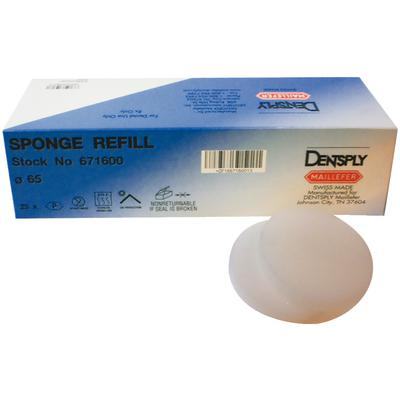 Endo Clean Stand Sponge Refill, Oval, White, 25/Pk, 671600 thumbnail 13