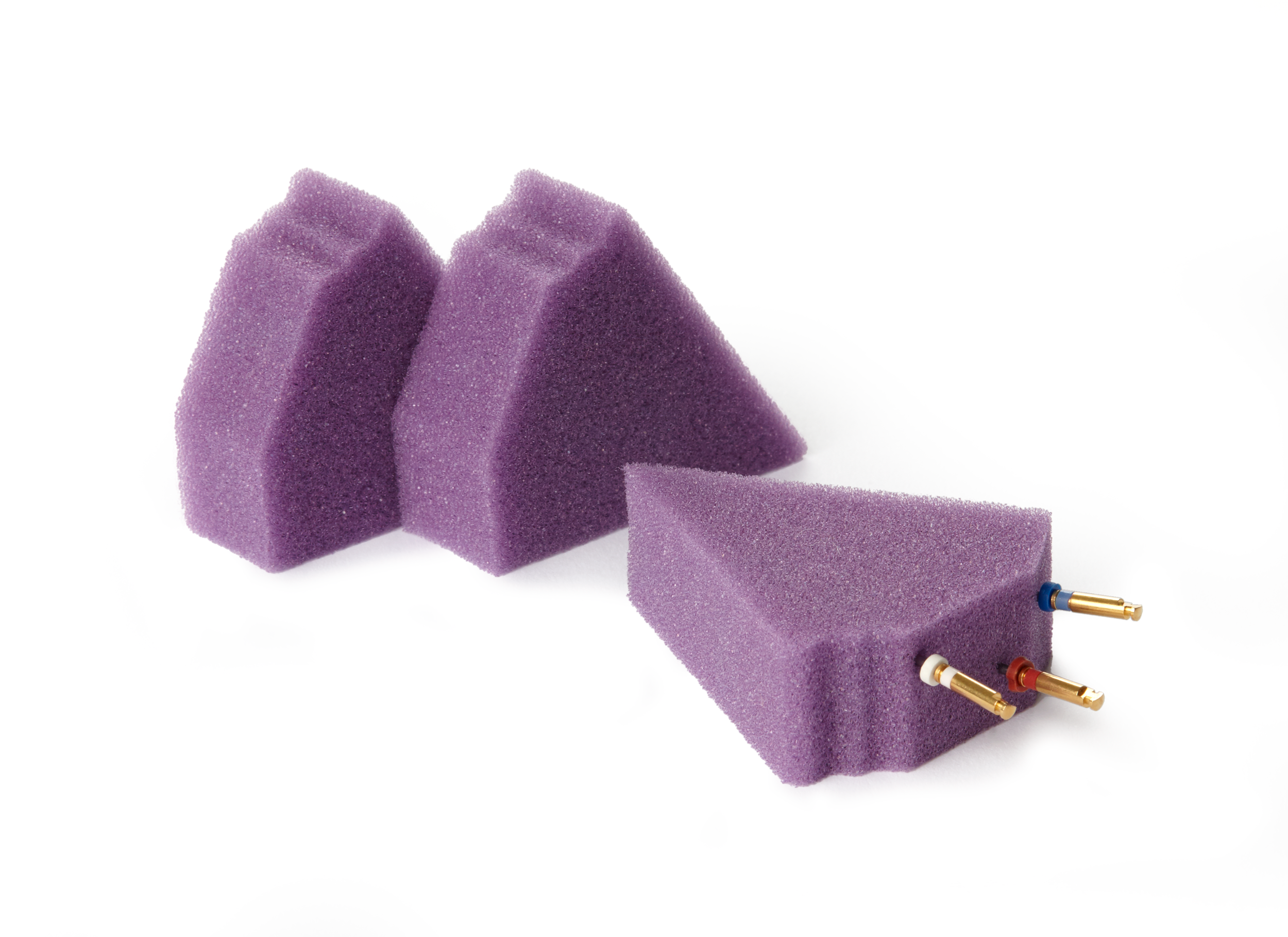 Purple Endodontic Foam Triangle Refill (50) product image