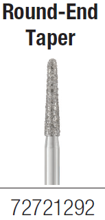 856-018C FG Rd End Taper Diamond - Sterile (25) - 856-018C FG Rd End Taper Diamond - Sterile (25) - Image 1