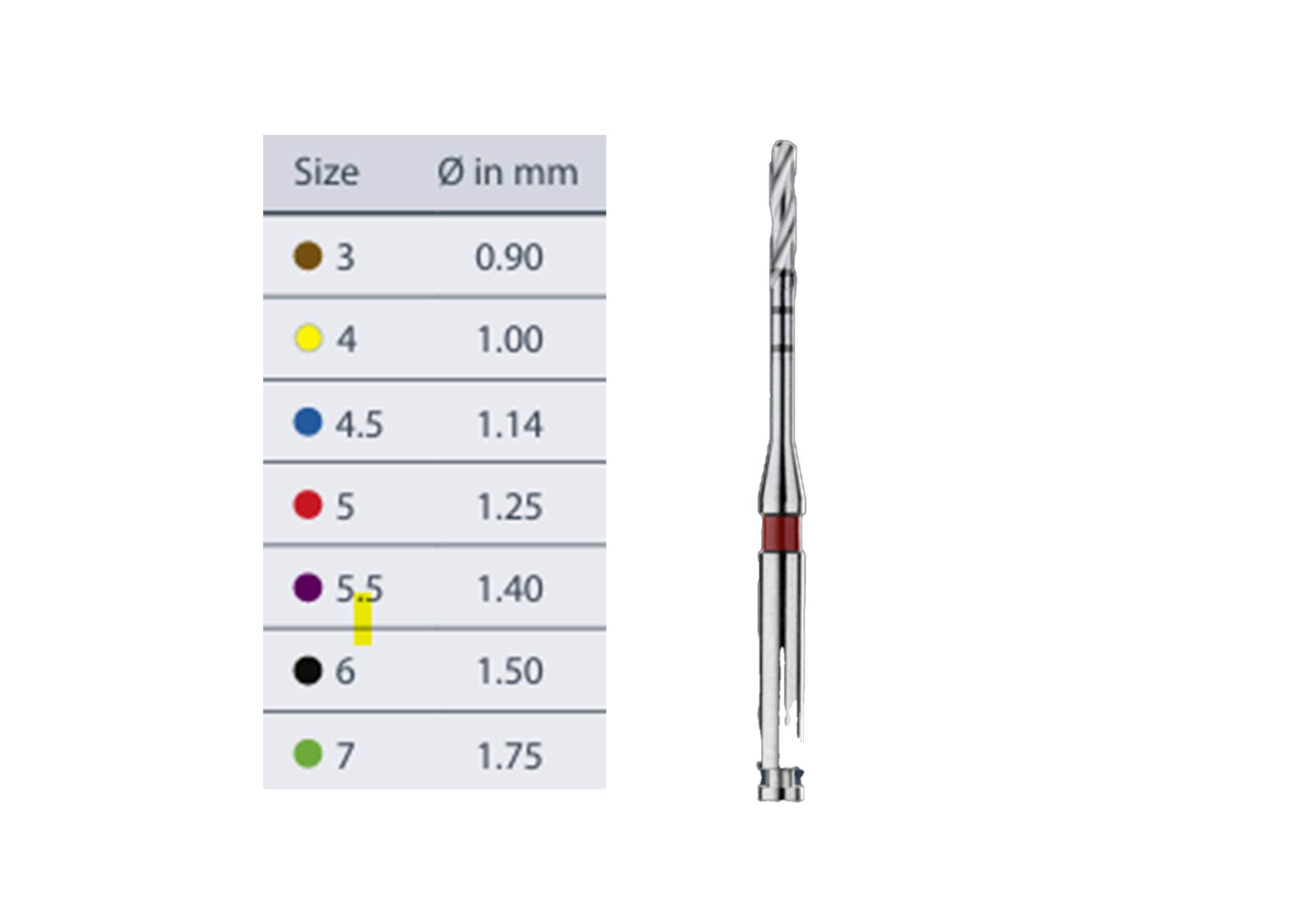 ParaPost XT Drills, Refill, # 5.5, 0.055", Purple, 3/Pk, P6255 thumbnail 12