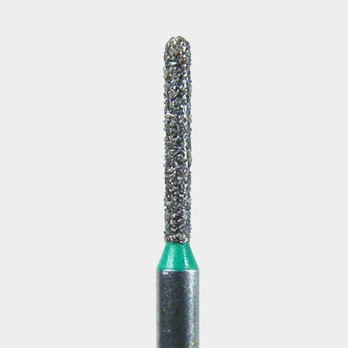 NeoDiamond Operative Diamond Single-Use Bur, FG, Round End Taper, 1.0 mm, Coarse, 25/Pk, 1210.7C image