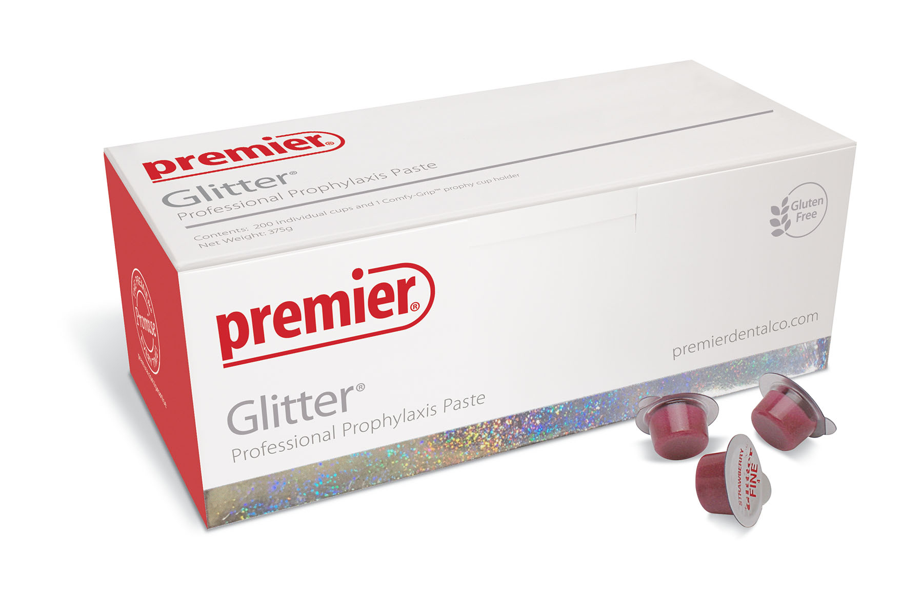 Glitter Prophy Paste, Medium, Mint, 200/Box, 9007402 thumbnail 14