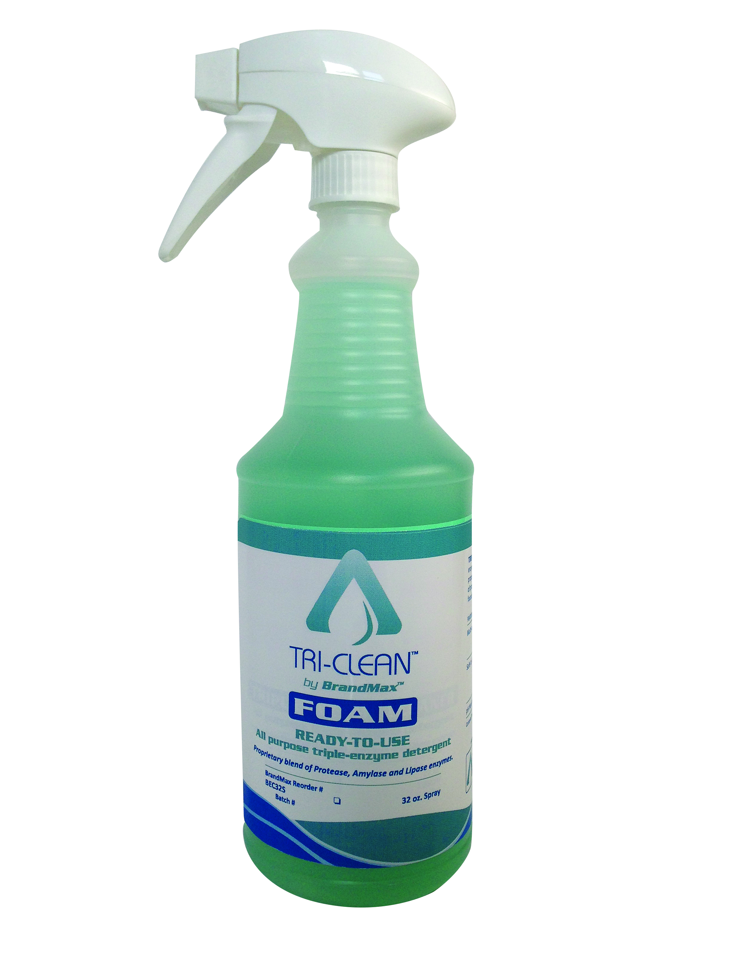 Tri-Clean™ Enzymatic Cleaner Ready-to-Use Spray Bottle Quart Case of 12 thumbnail 4