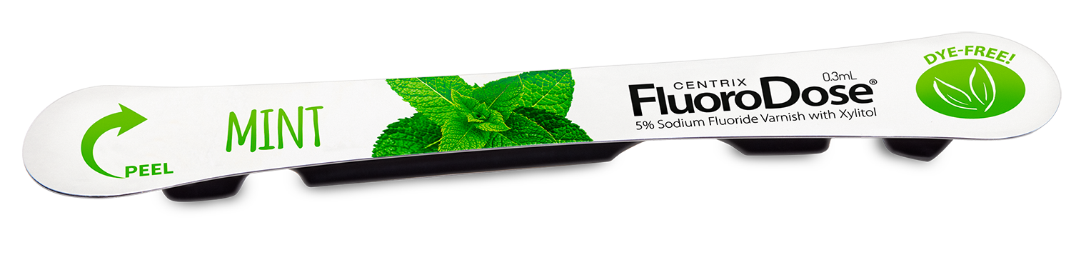 FluoroDose Fluoride Varnish, 5% NaF, Mint, 120/Pk image