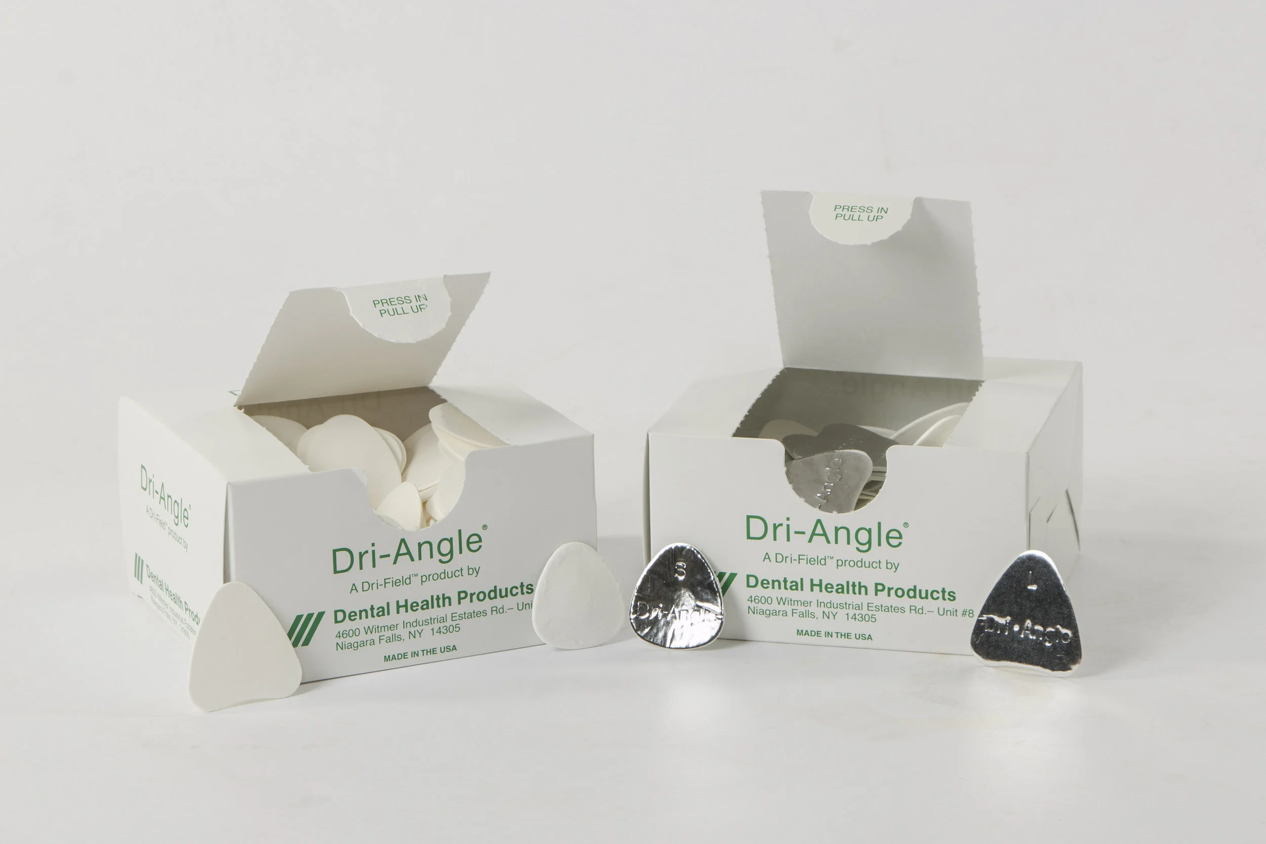 Dri-Angle Cotton Roll Substitute, Silver-Coated, Small, 400/Pk, 32-SAG image