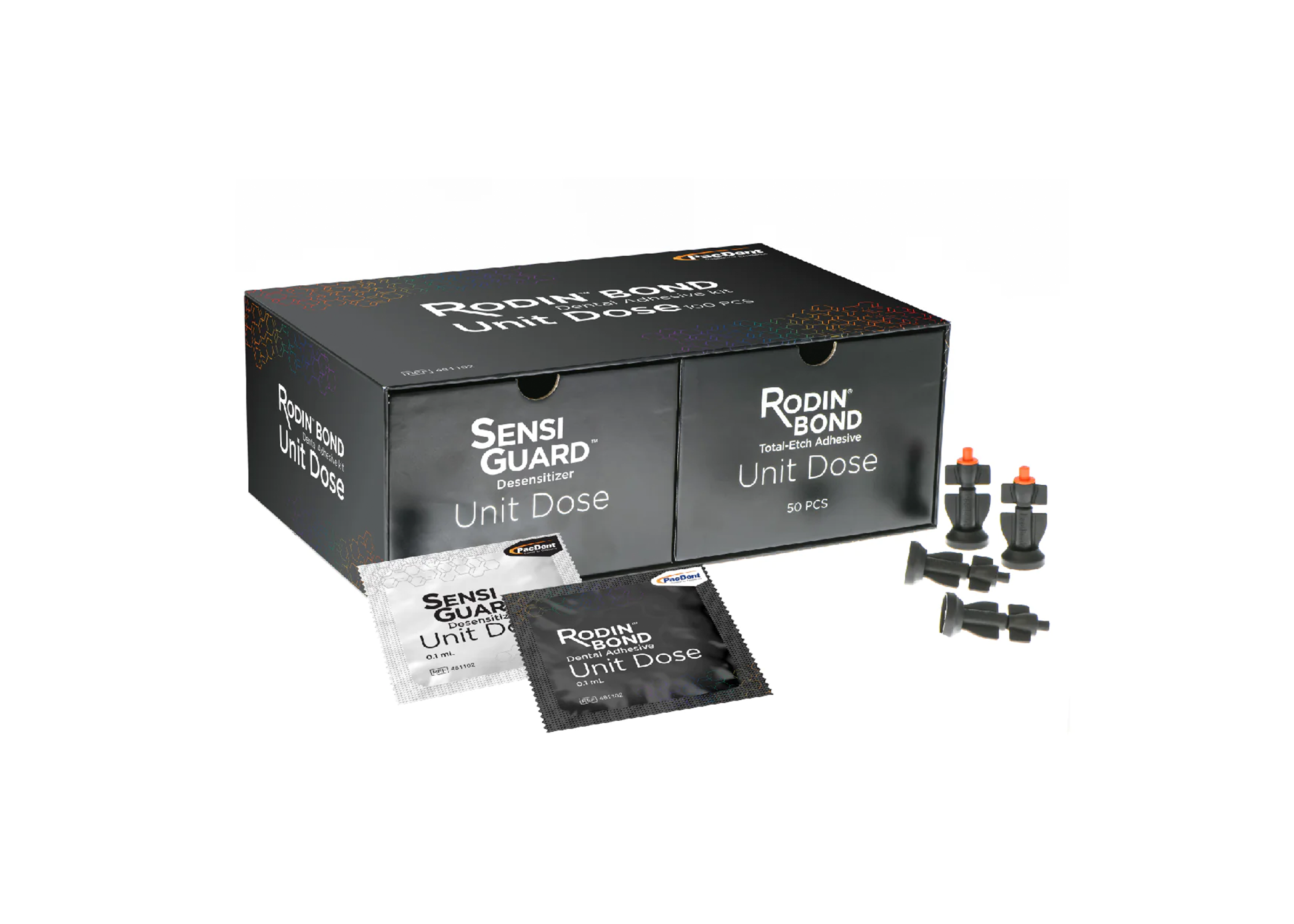 Rodin Bond Dental Adhesive Light Cure / Dual Cure / Self Cure Unit Dose Kit Ea product image