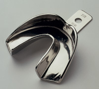 Stainless Steel Regular Solid Tray #S103 Individual Solid Uppers Medium-Large thumbnail 5