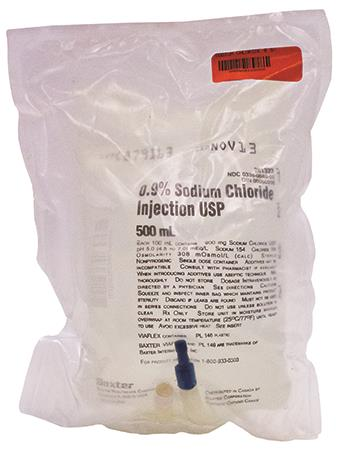 SODIUM CHLORIDE 0.9% INJECTION BG 1000ML product image