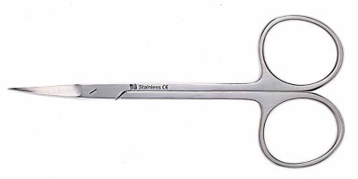 Curved Scissor 4.5 in Iris Ea thumbnail 7