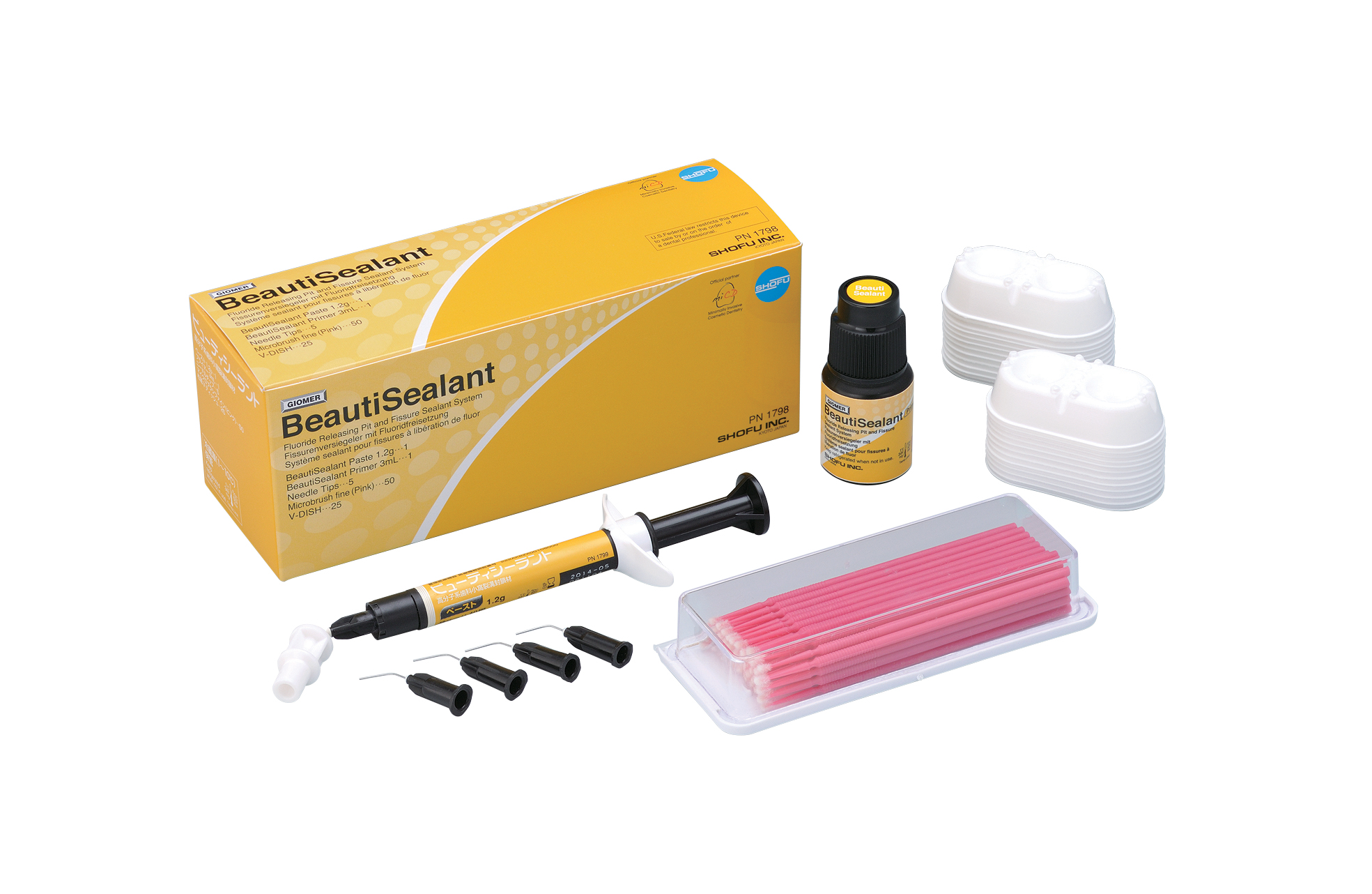 BeautiSealant Fluoride Releasing Pit and Fissure Sealant System Set, 1/Pk, 1798 thumbnail 13
