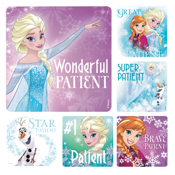 Stickers Disney\'s Frozen Patient Assorted 100/Rl thumbnail 3